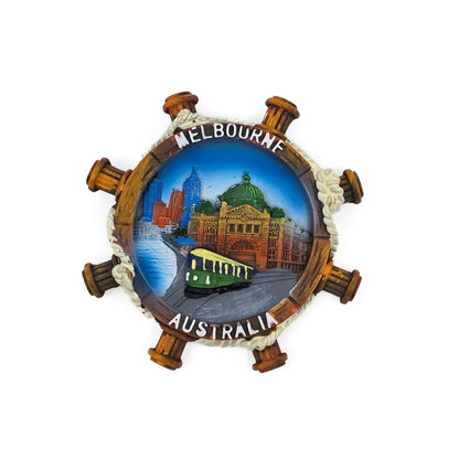 Melbourne Helm Magnet Allanson Souvenirs