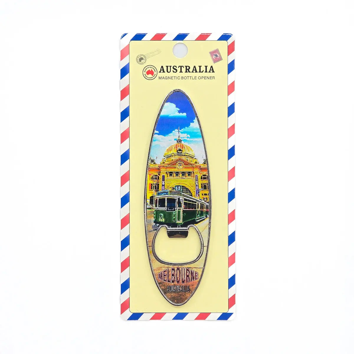 Melbourne Surfboard Magnetic Bottle Opener Allanson Souvenirs