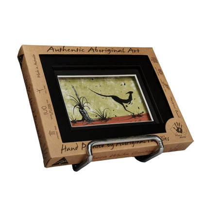  ABORIGINAL FRAMED ART Allanson Souvenirs