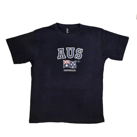 Navy Aus Flag T-shirt Allanson Souvenirs