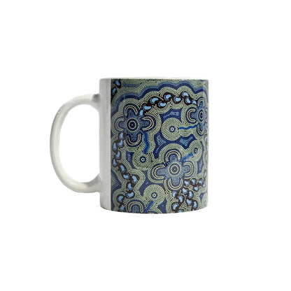 On Walkabout Blue Coffee Mug Allanson Souvenirs