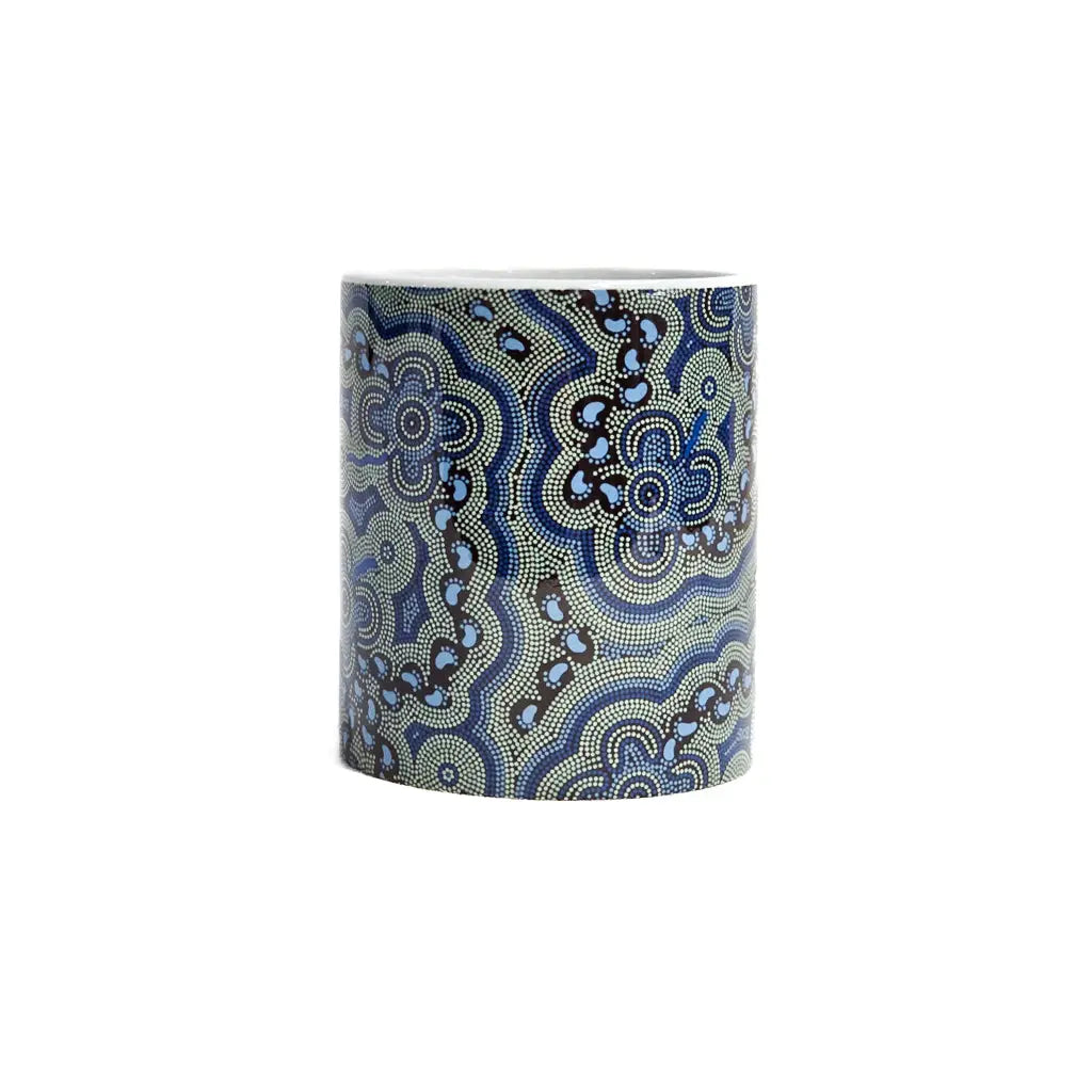 On Walkabout Blue Mug Allanson Souvenirs