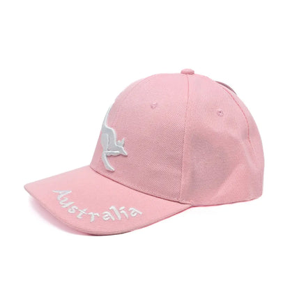 Pink Kangaroo Baseball Cap Allanson Souvenirs