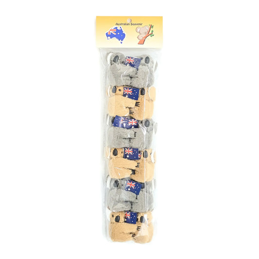 Plain Clip on Koala with Flag - Allanson Souvenirs