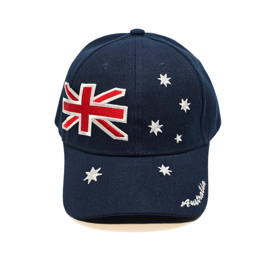 Premium Australian Flag Baseball Cap - Allanson Souvenirs 