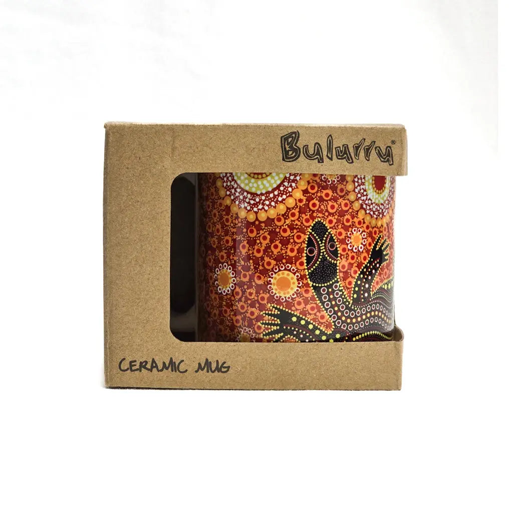 Sang Goanna Mug Boxed Allanson Souvenirs 