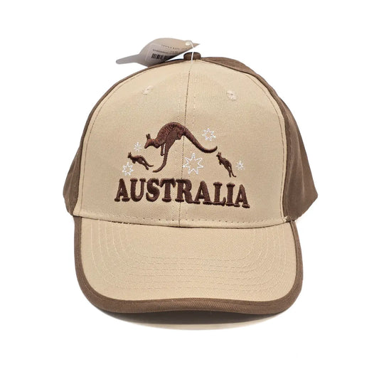 Southern Cross Kangaroo Lightweight Baseball Cap - Allanson Souvenirs