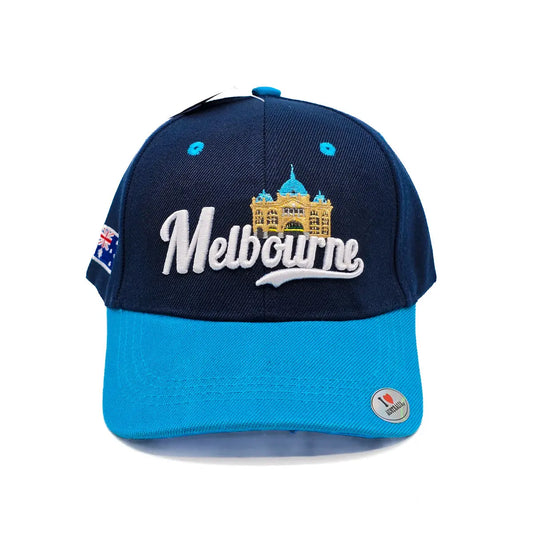 Two Tone Melbourne Baseball Cap Allanson Souvenirs