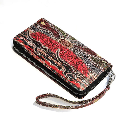 Uluru Zip Wrist Wallet Allanson Souvenirs