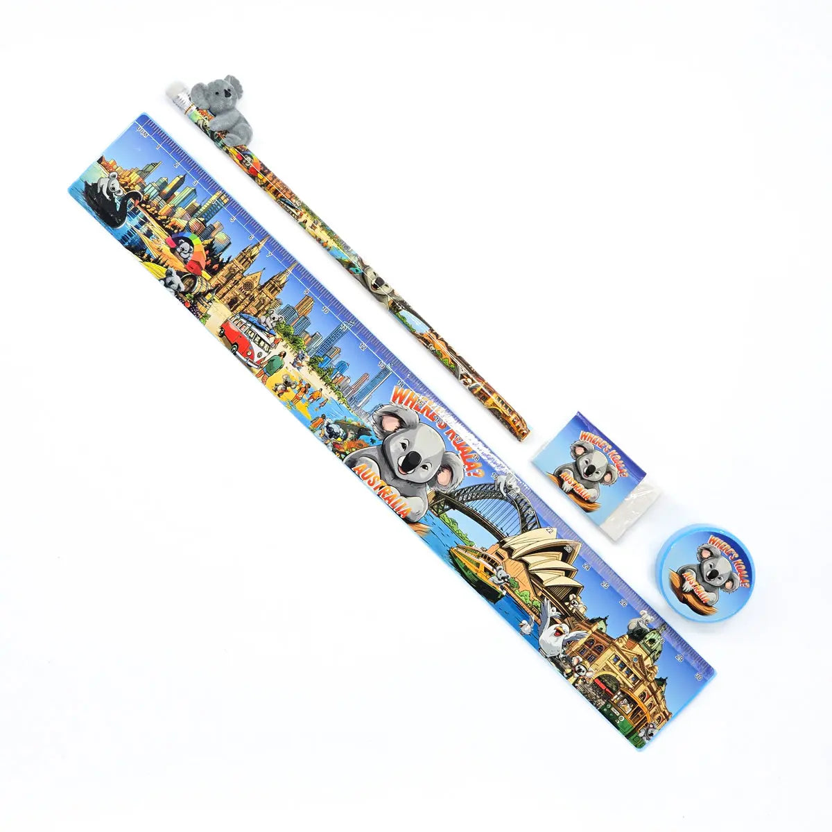 Ruler Set Allanson Souvenirs