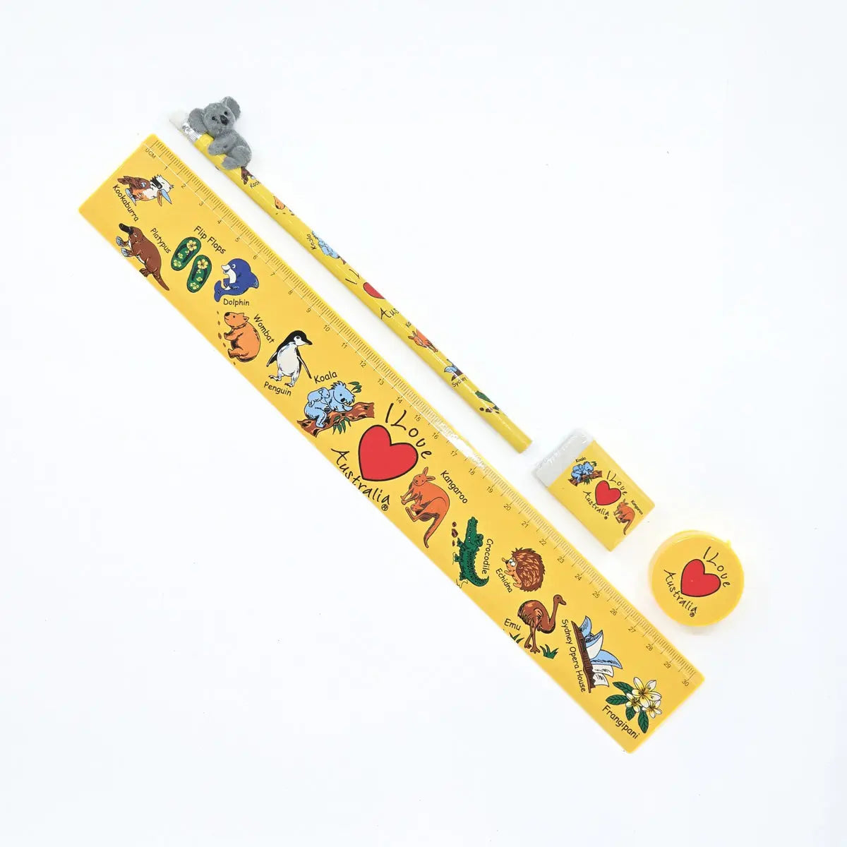 Ruler Set Allanson Souvenirs