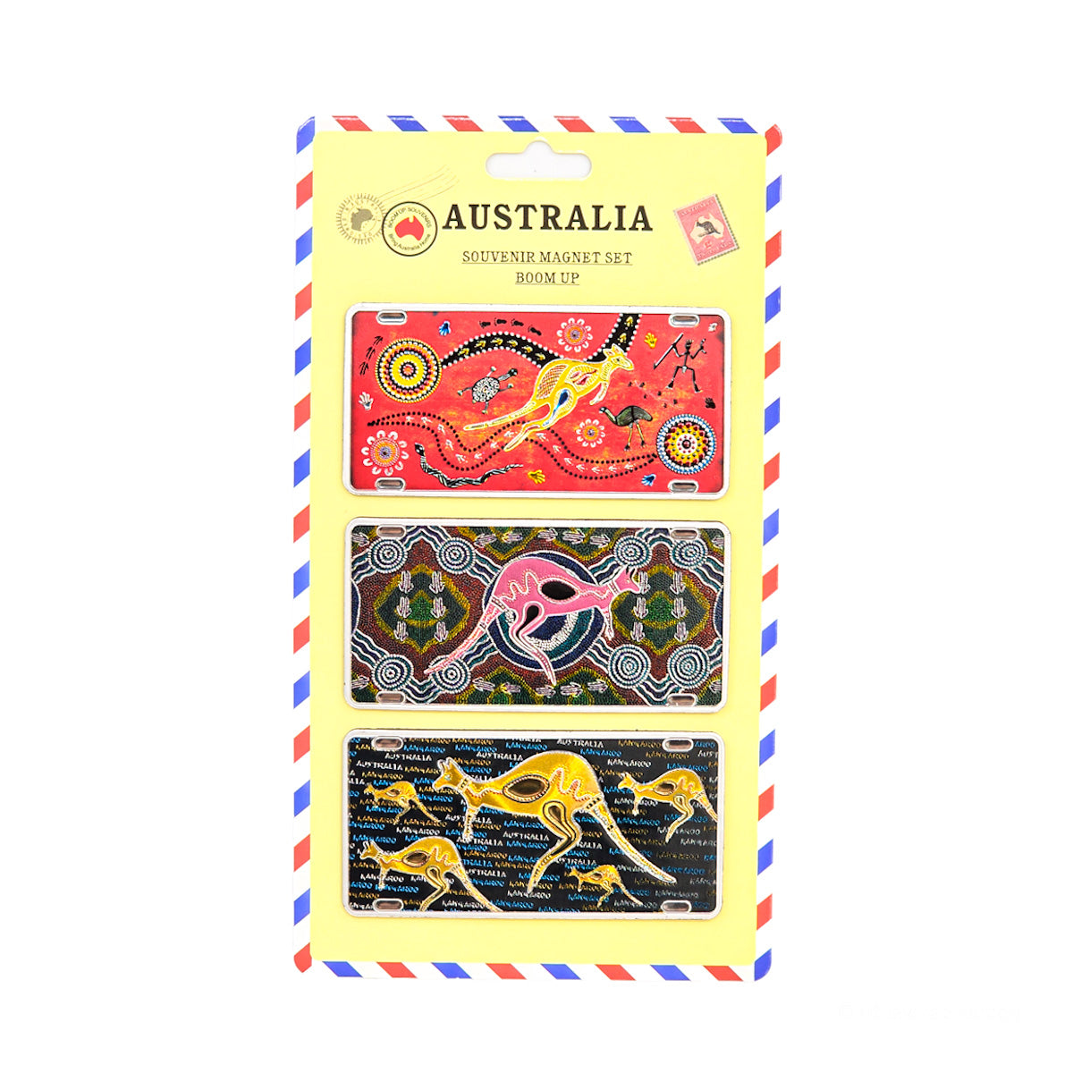 3-piece Aboriginal Art Magnet Pack - Allanson Souvenirs