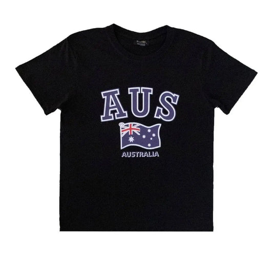 Adult Australian Flag T-Shirt Allanson Souvenirs