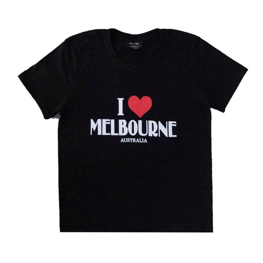 Adult T-shirt - I ❤ Melbourne Allanson Souvenirs