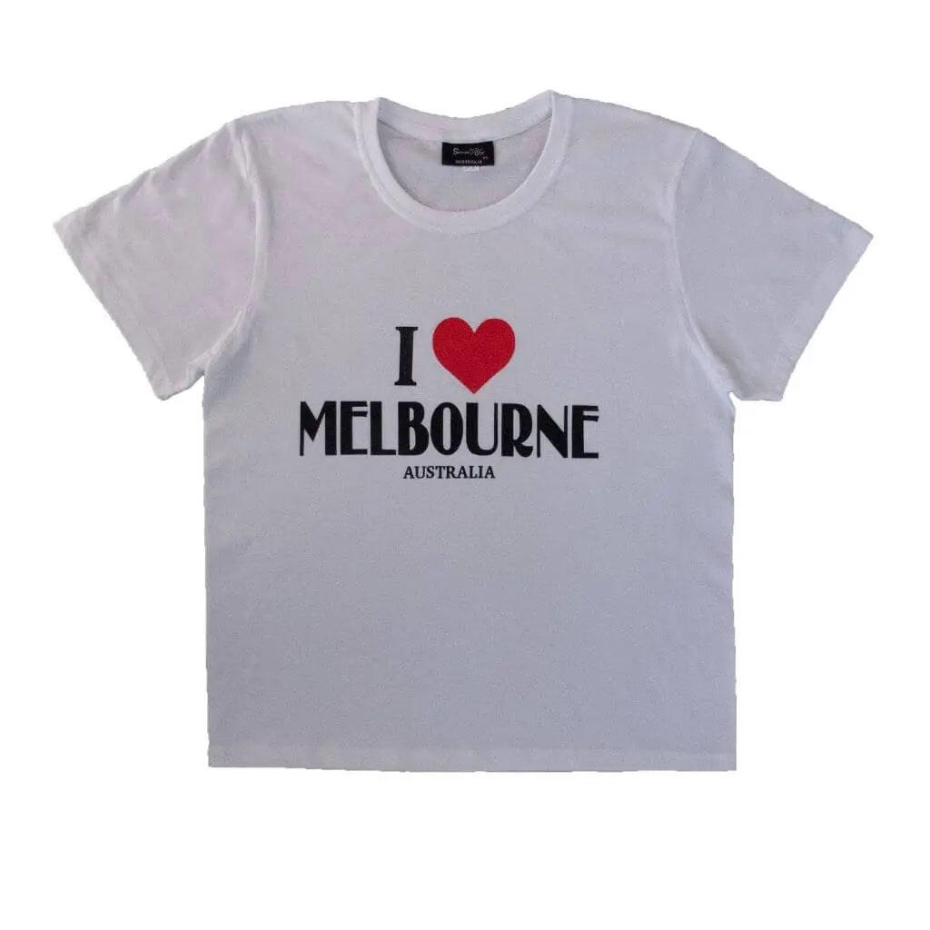 Adult T-shirt - I ❤ Melbourne Allanson Souvenirs