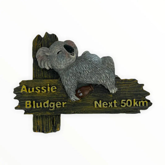 Aussie Bludger Koala Magnet Allanson Souvenirs