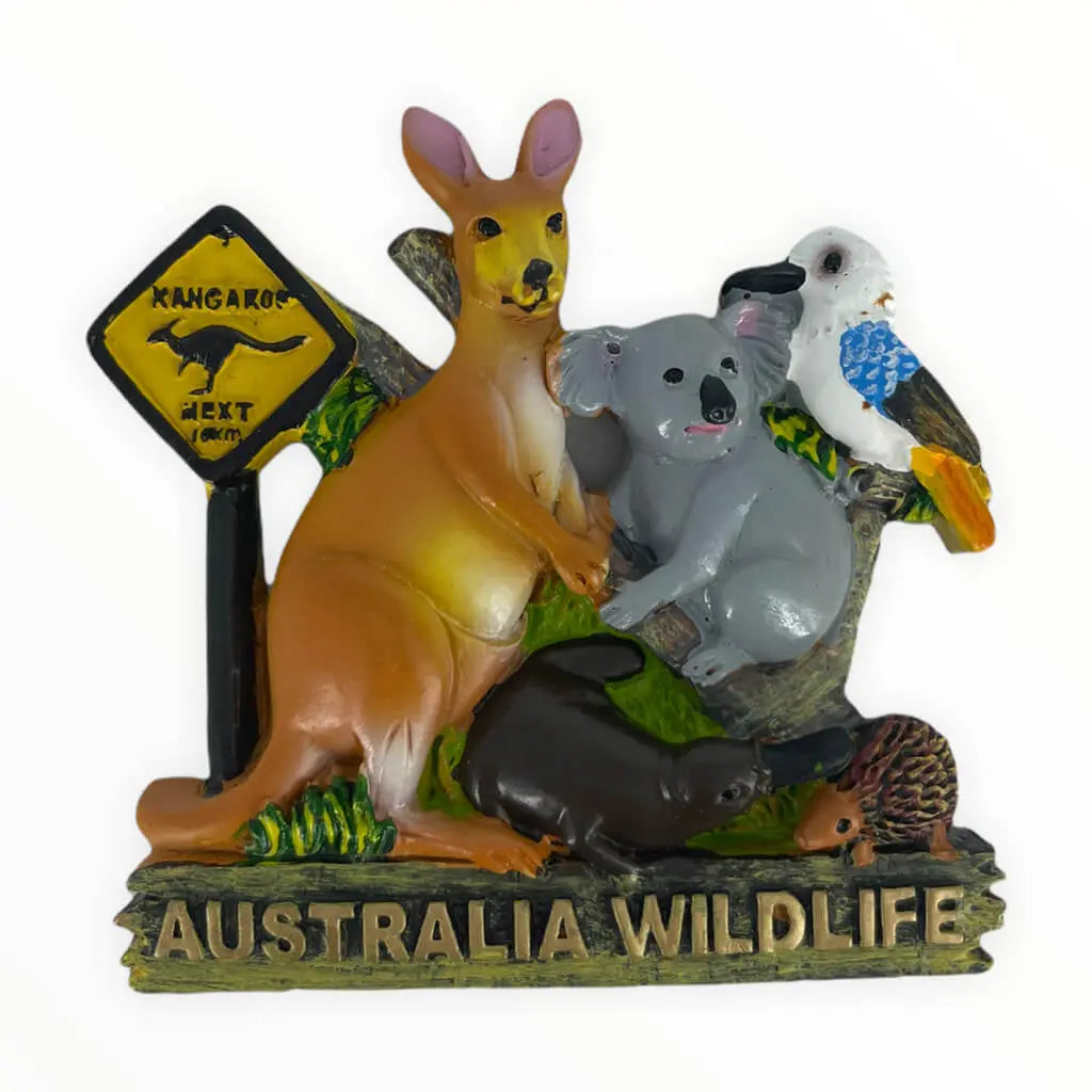 Australian Wildlife Magnet Allanson Souvenirs