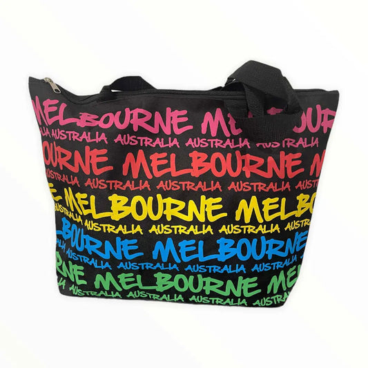 Coloured Melbourne Shopping Bag Allanson Souvenirs