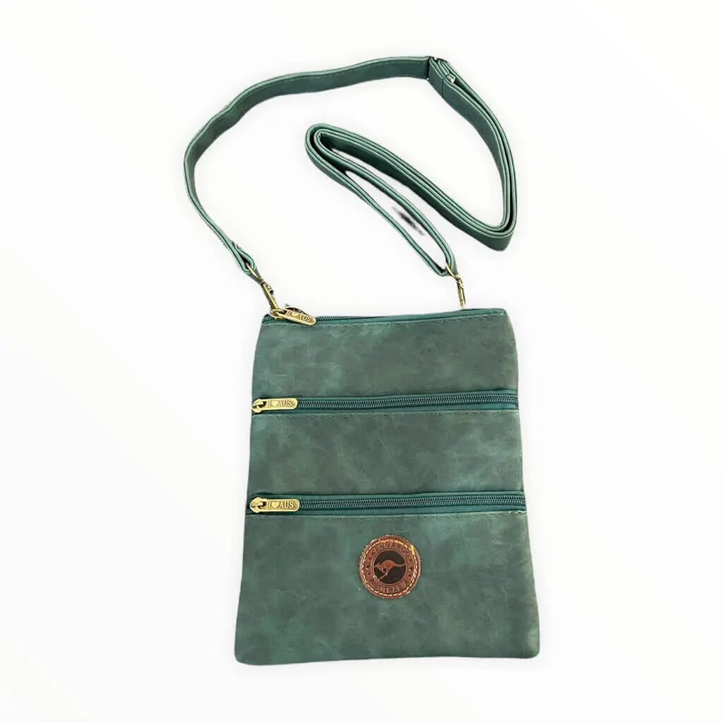 Emerald Three Zip Travel Bag Allanson Souvenirs