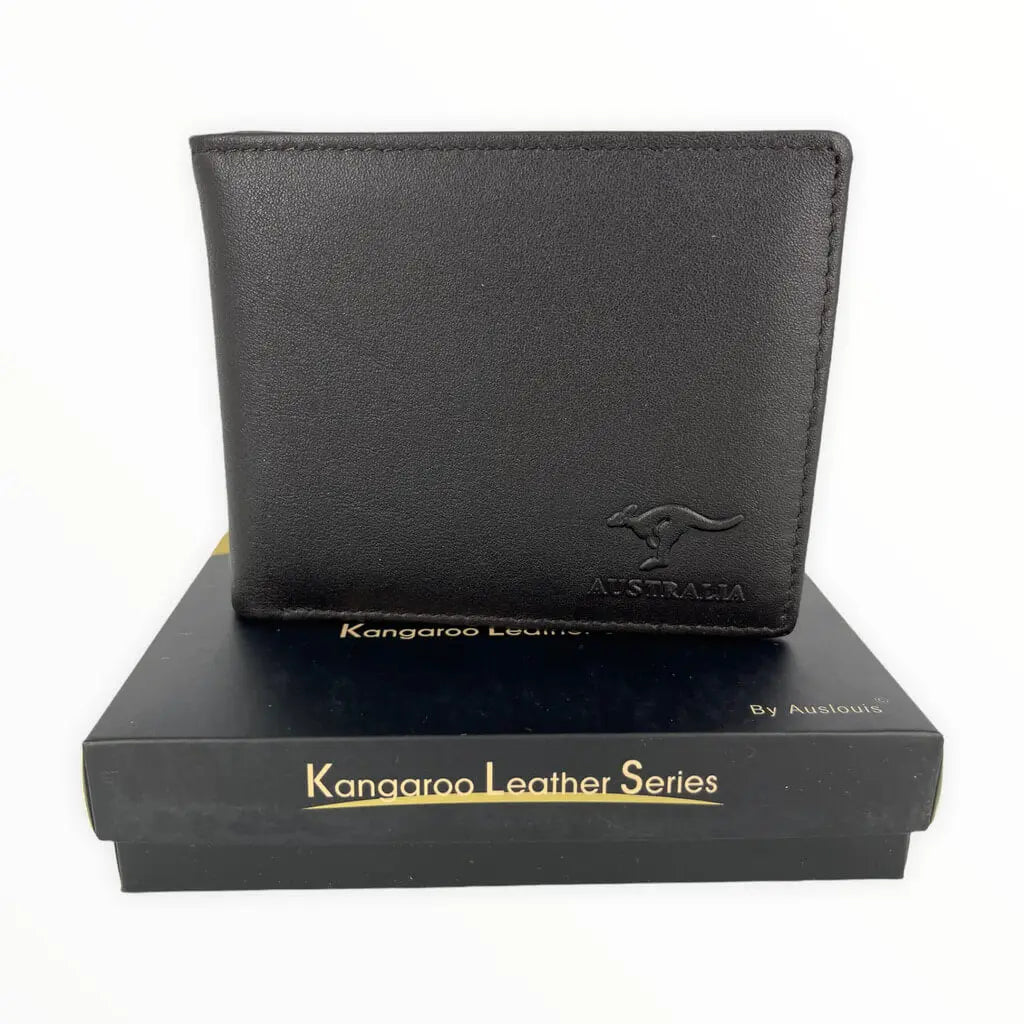KANGAROO Men's Genuine Cow Leather Clutch Bag - 9137