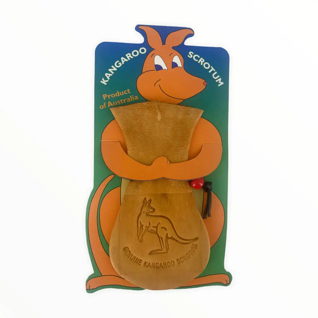 Kangaroo Scrotum Lucky Pouches - Large Roger Roo Allanson Souvenirs