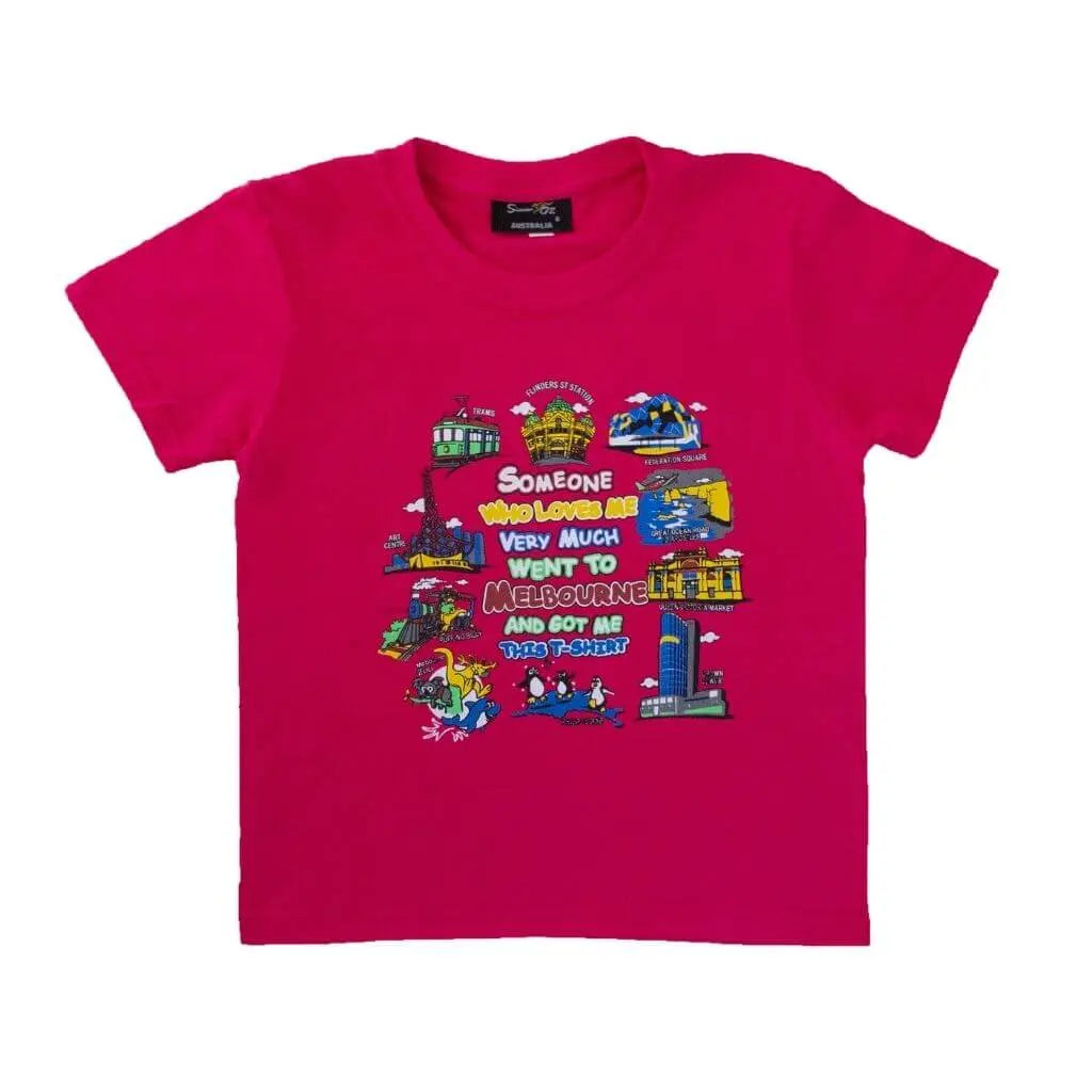 Kids T- Shirt - "Someone who loves me" Allanson Souvenirs
