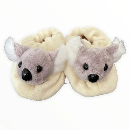 Koala Baby Booties - Grey Allanson Souvenirs