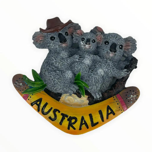 Koala Family Fridge Magnet Allanson Souvenirs