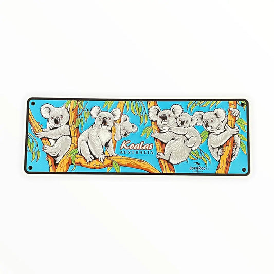 Koala Souvenir Number Plate Allanson Souvenirs