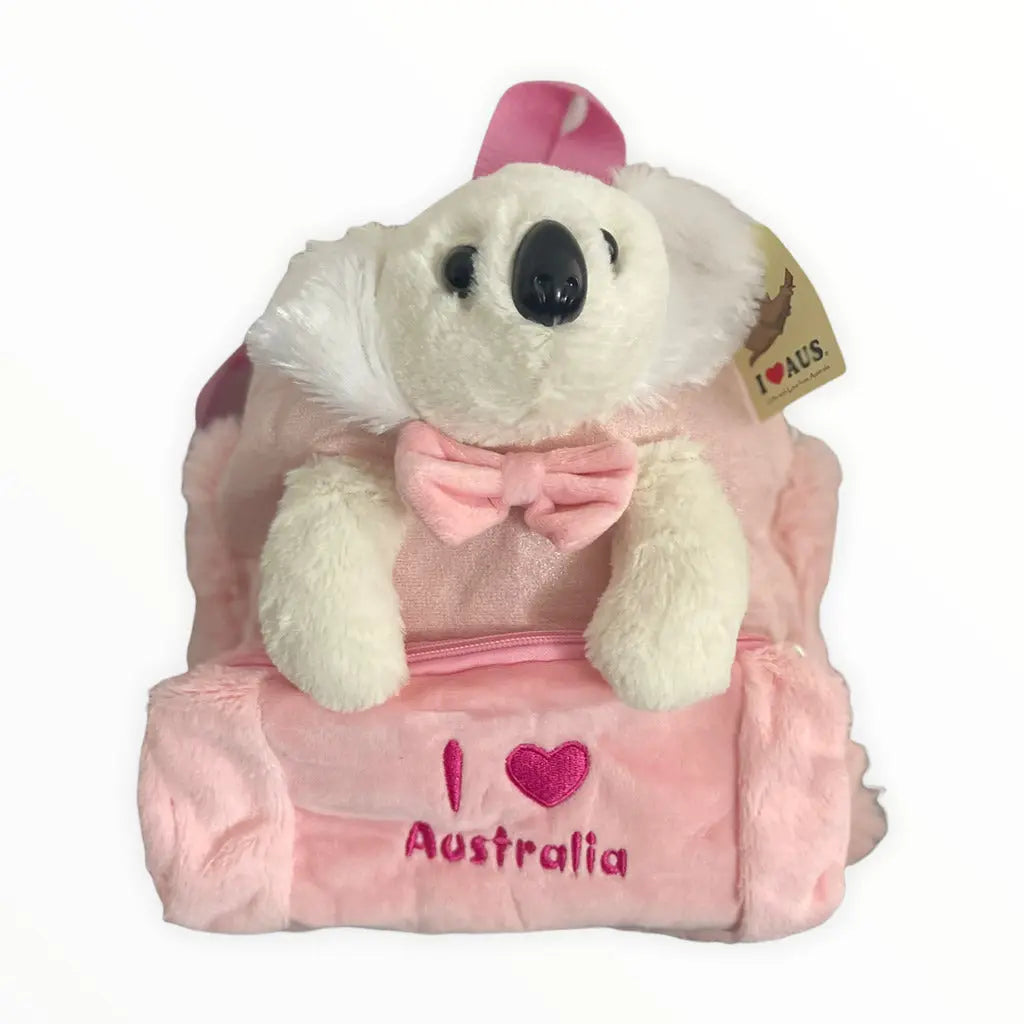 Large Pink Koala Backpack Allanson Souvenirs