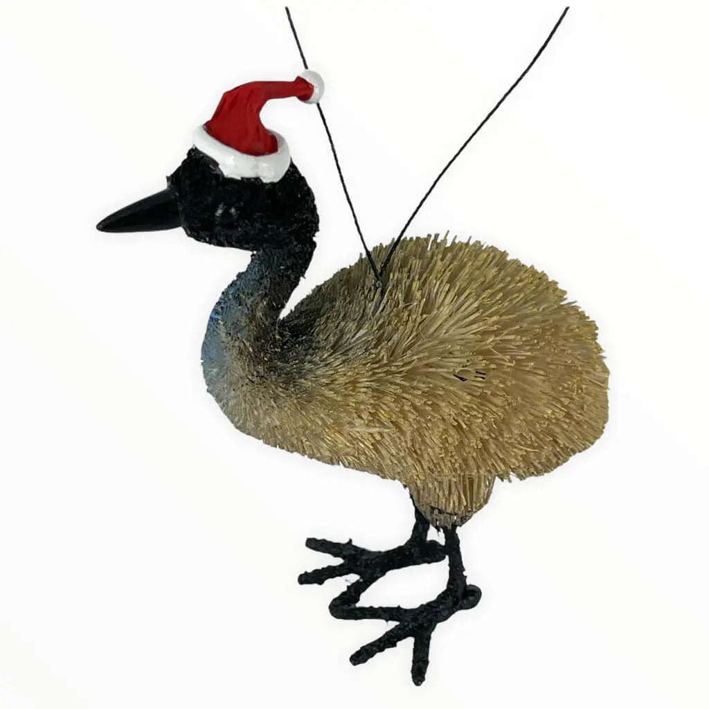 Santa Emu Souvenir Christmas Decoration Allanson Souvenirs