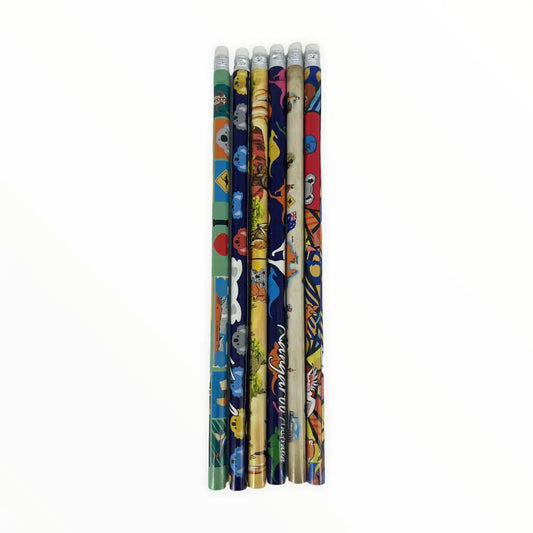Set of 6 Aussie Pencils Allanson Souvenirs